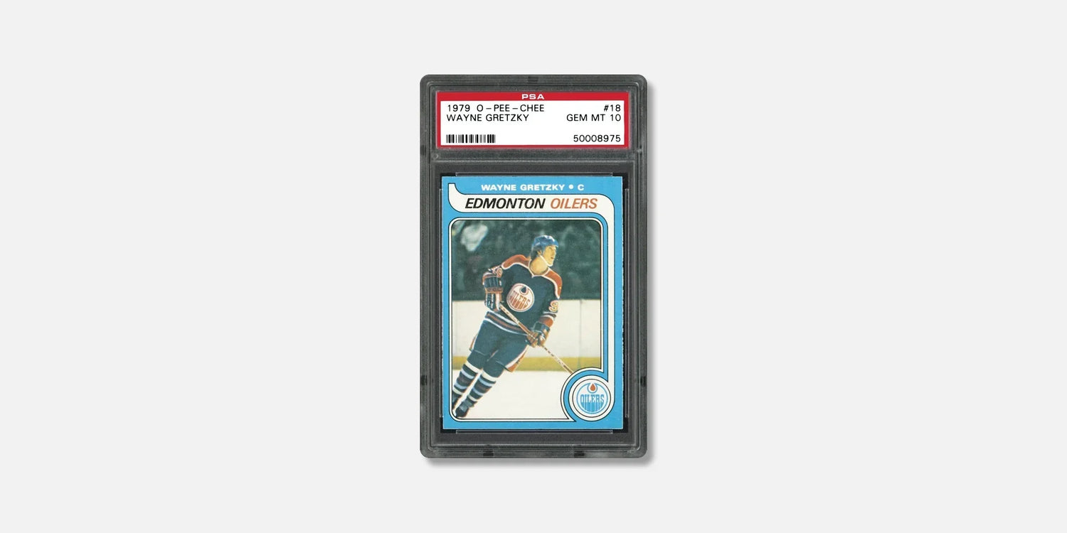 1979-80 O-Pee-Chee Wayne Gretzky #18, graded PSA 10