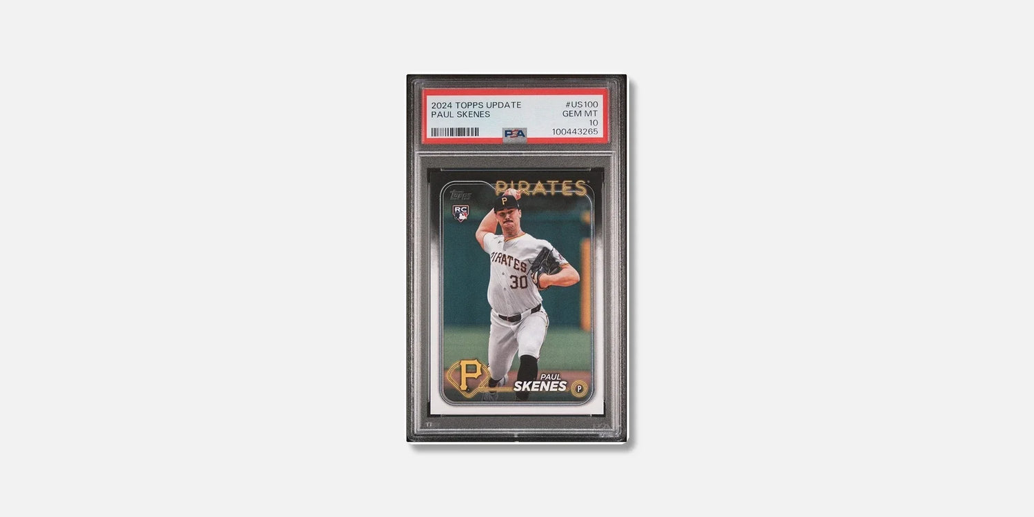 2024 Topps Update Paul Skenes #US100, graded PSA 10