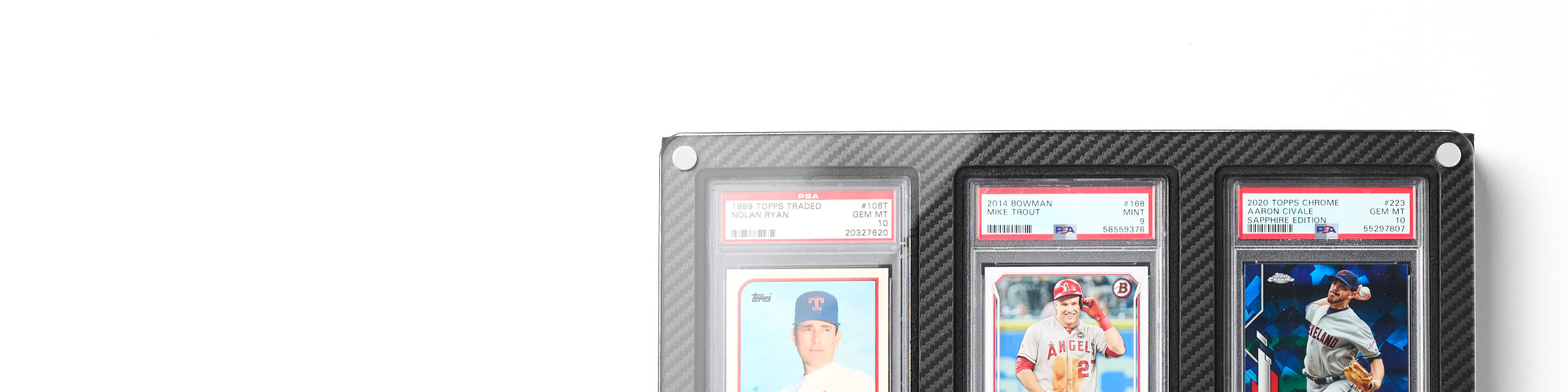 Vaulted PSA/CGC Card Displays