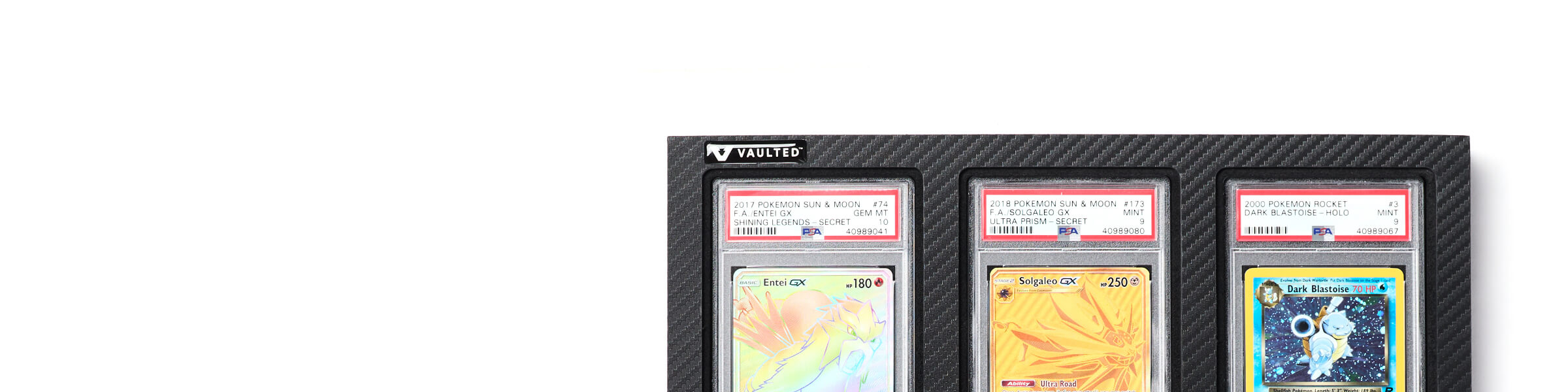 Vaulted Card Displays