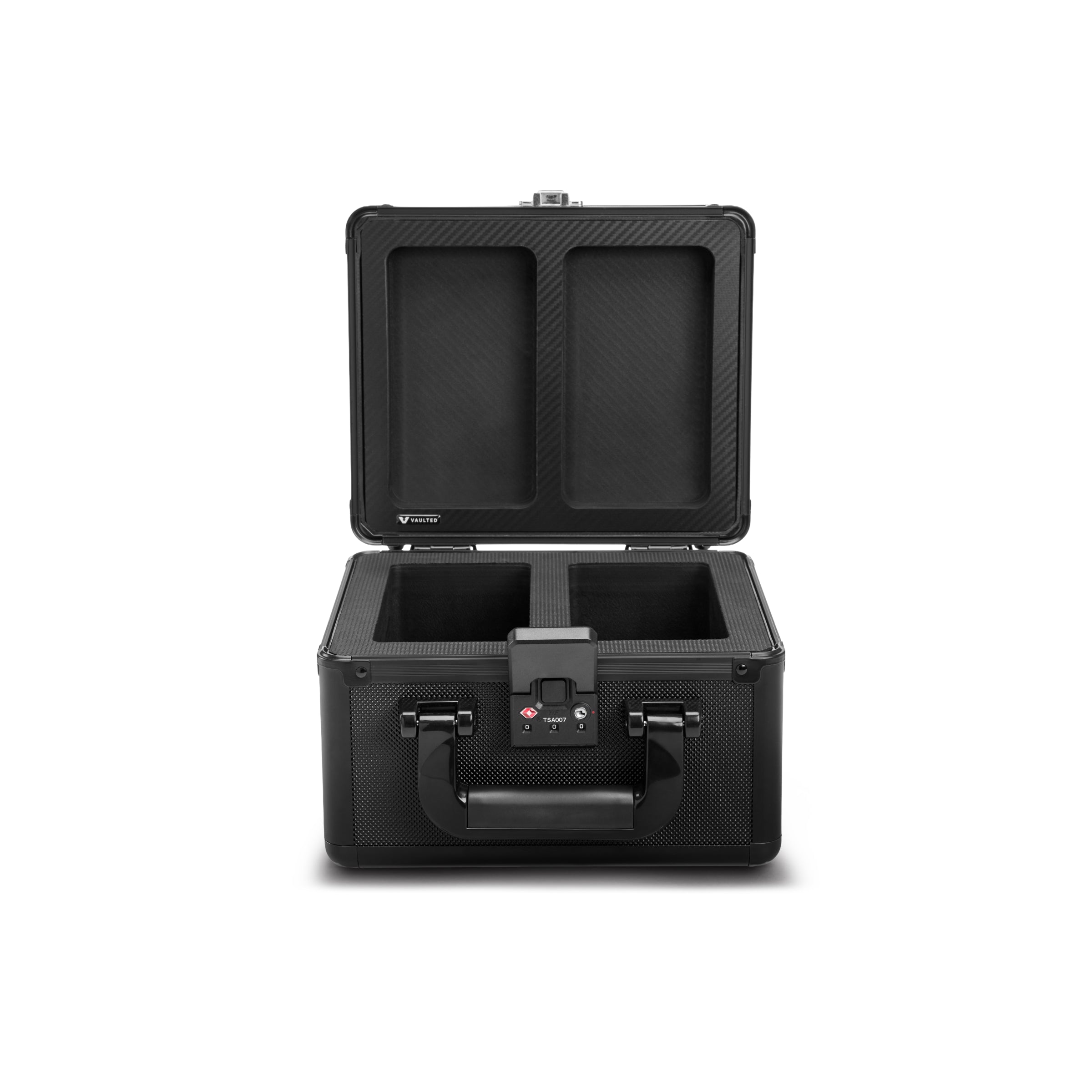 Vaulted Card Case (2-Row) - Open View Empty