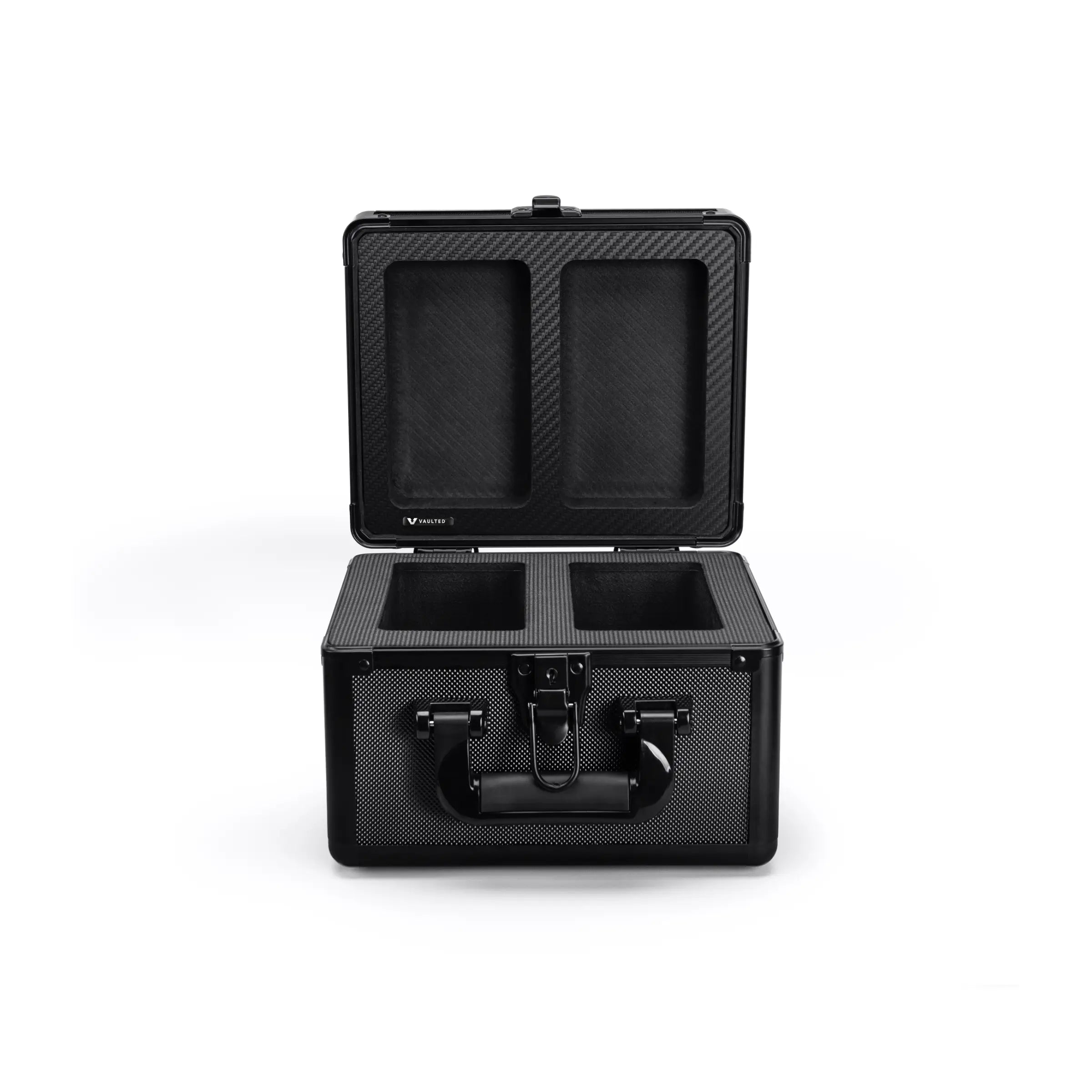 Card Case (2-Row) - Front - Open - Empty