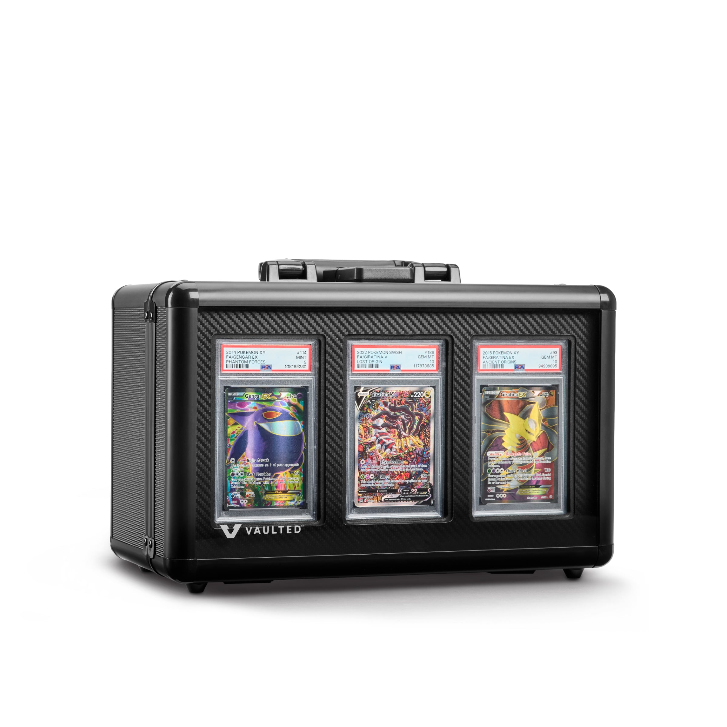 Vaulted Card Case (3-Row) - Front View