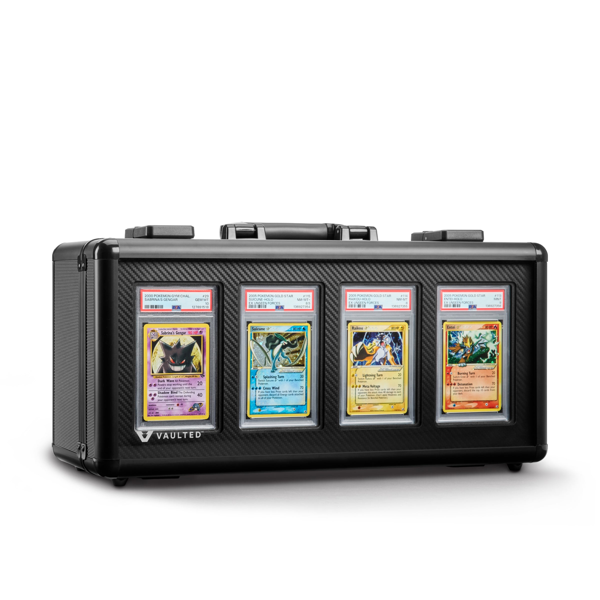 Vaulted Card Case (4-Row) - Front View
