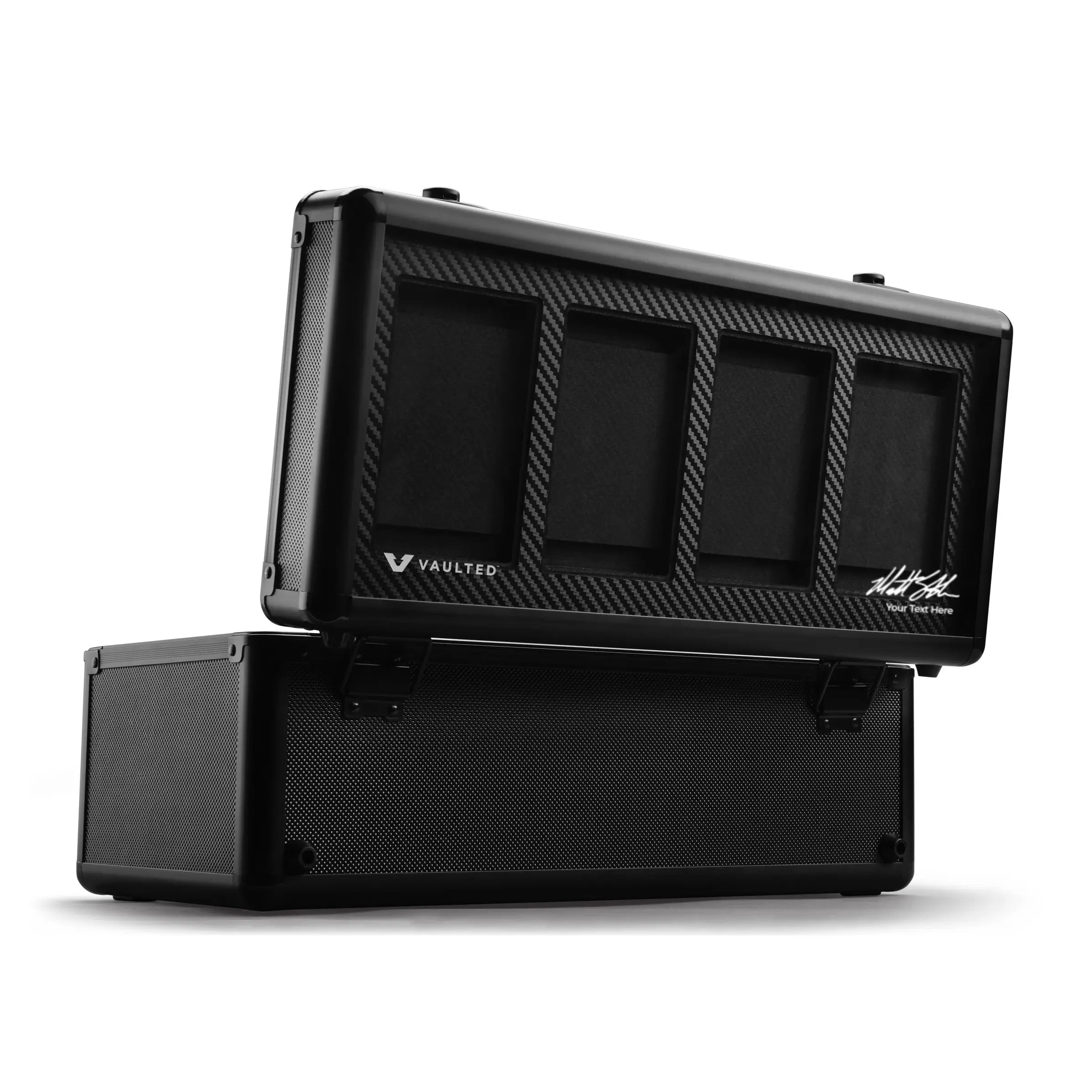 Card Case (4-Row) (VaultedID) - Back - Open