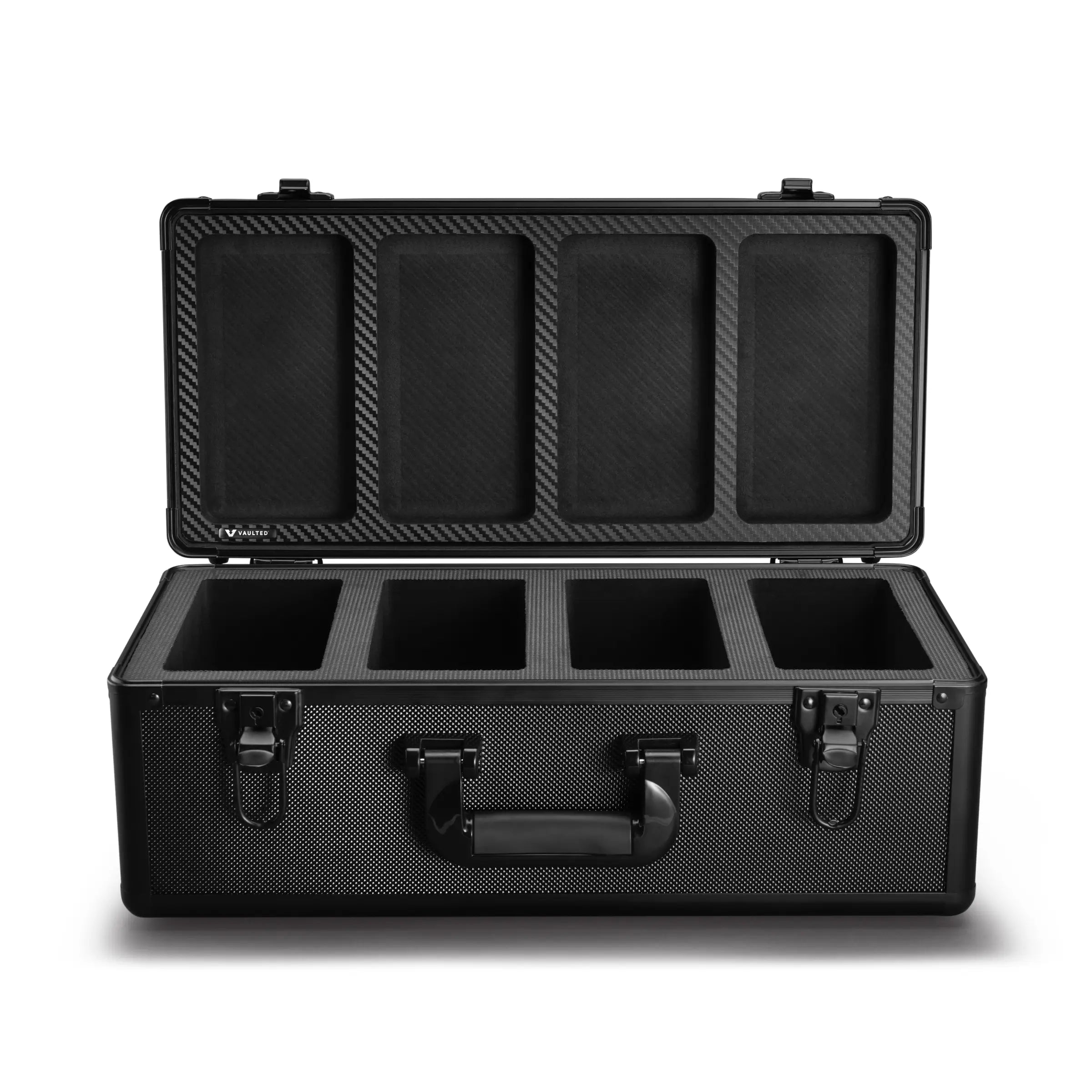 Card Case (4-Row) (VaultedID) - Front - Open - Empty