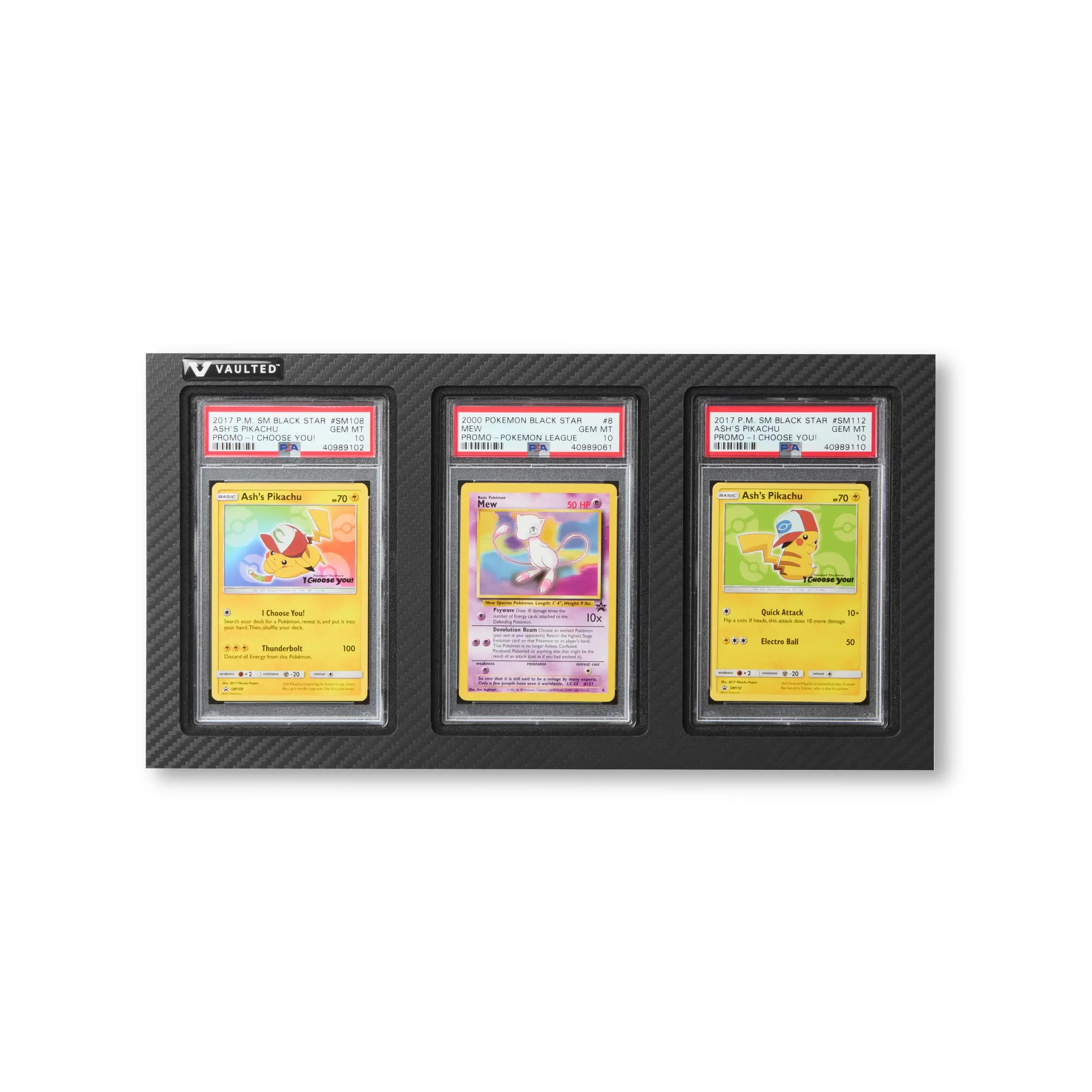 Vaulted Card Display PSA 3 - Pokemon