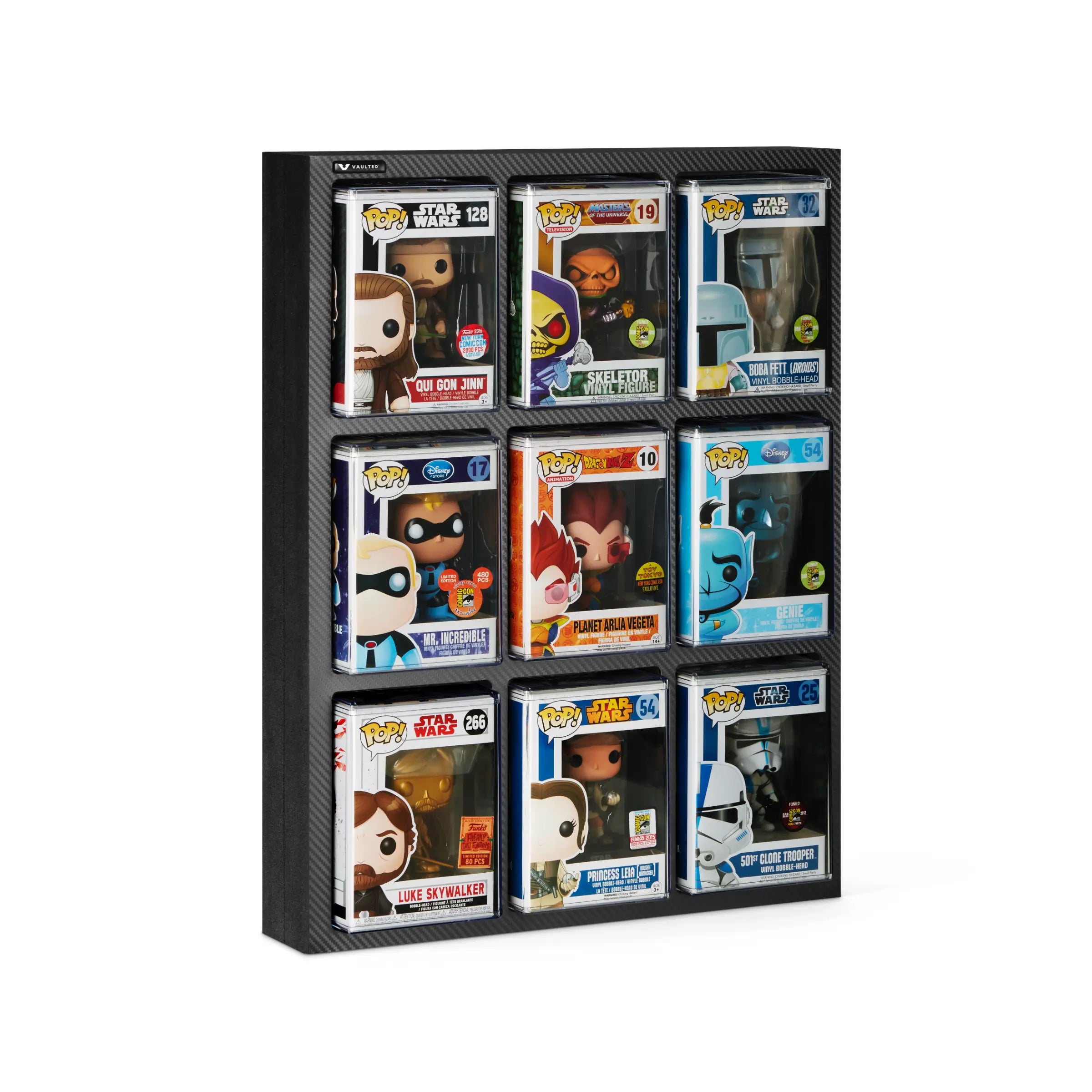 Vaulted Funko Display - Funko Angled