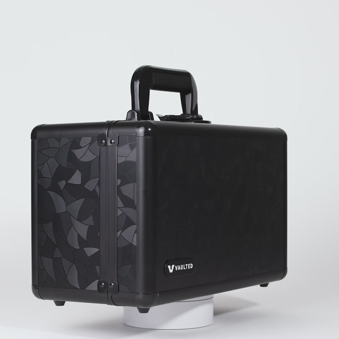 Vaulted Card Case Stealth (3-Row) (Black Mosaic) - Video
