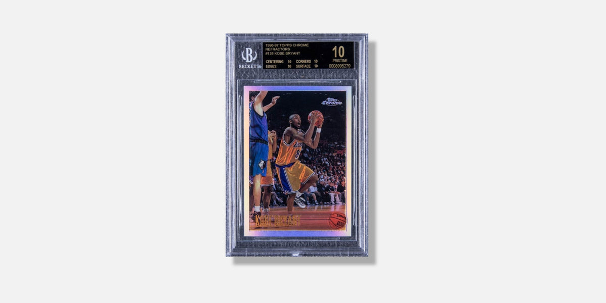 kobe rare cards 1996/97 INKcredible #BG15 Behind the Glass GOLD Bryant ROOKIE Card ! Rookie Card that was never Issued! Los Angeles Lakers Future Hall of Famer! Shipped in Ultra Pro Top exclusive 2001 Upper Deck trading card of Kobe Bryant of the Los Angeles Lakers. Rare Kobe Bryant Card Sells