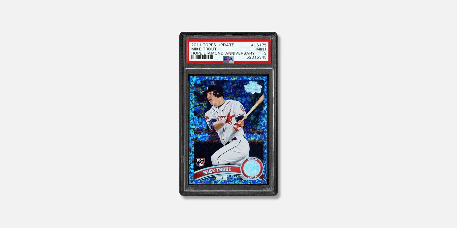 2011 Topps Update Mike Trout #US175, graded PSA 10