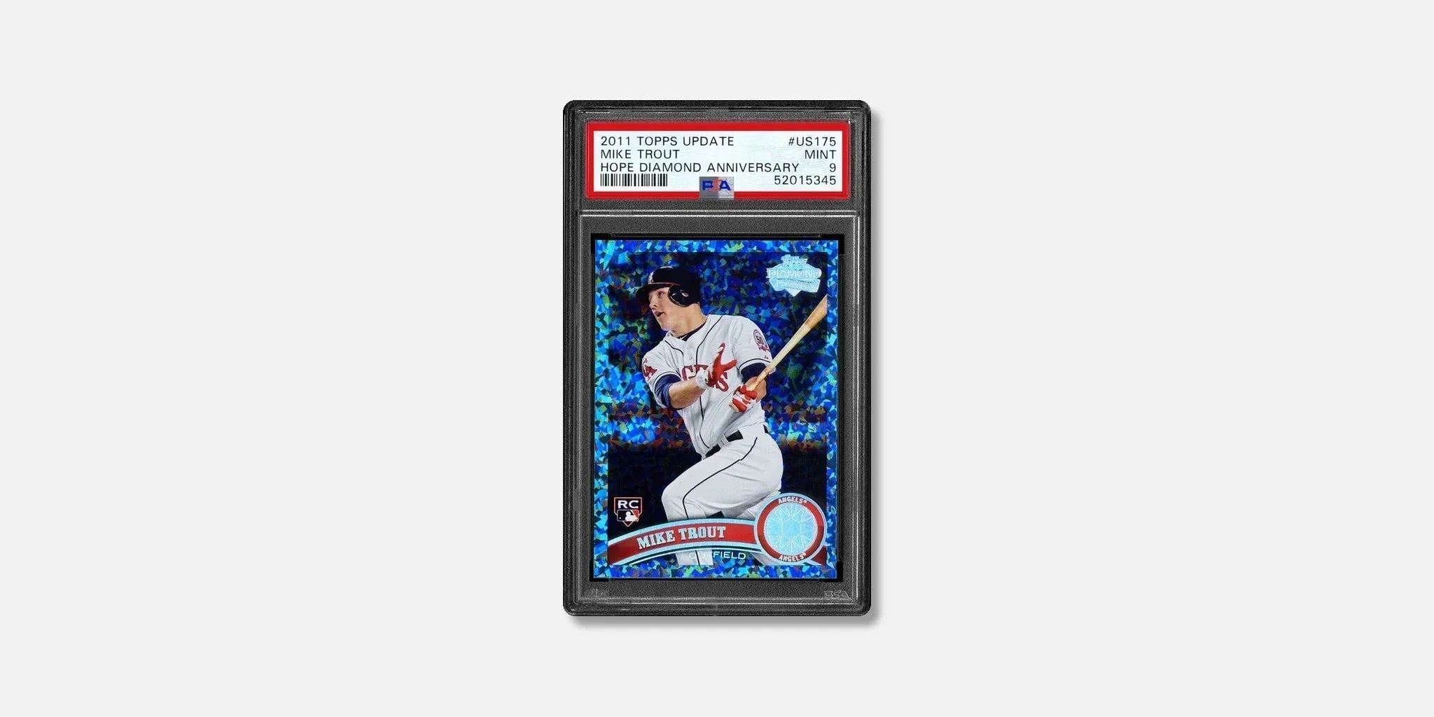 2011 Topps Update Mike Trout #US175, graded PSA 10