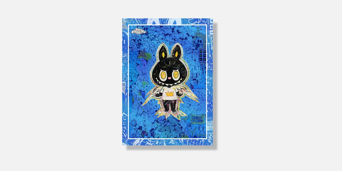【最安値】topps Labubu サインカード 2025 topps chrome labubu 10th アニバーサリー ボックス ラブブ
