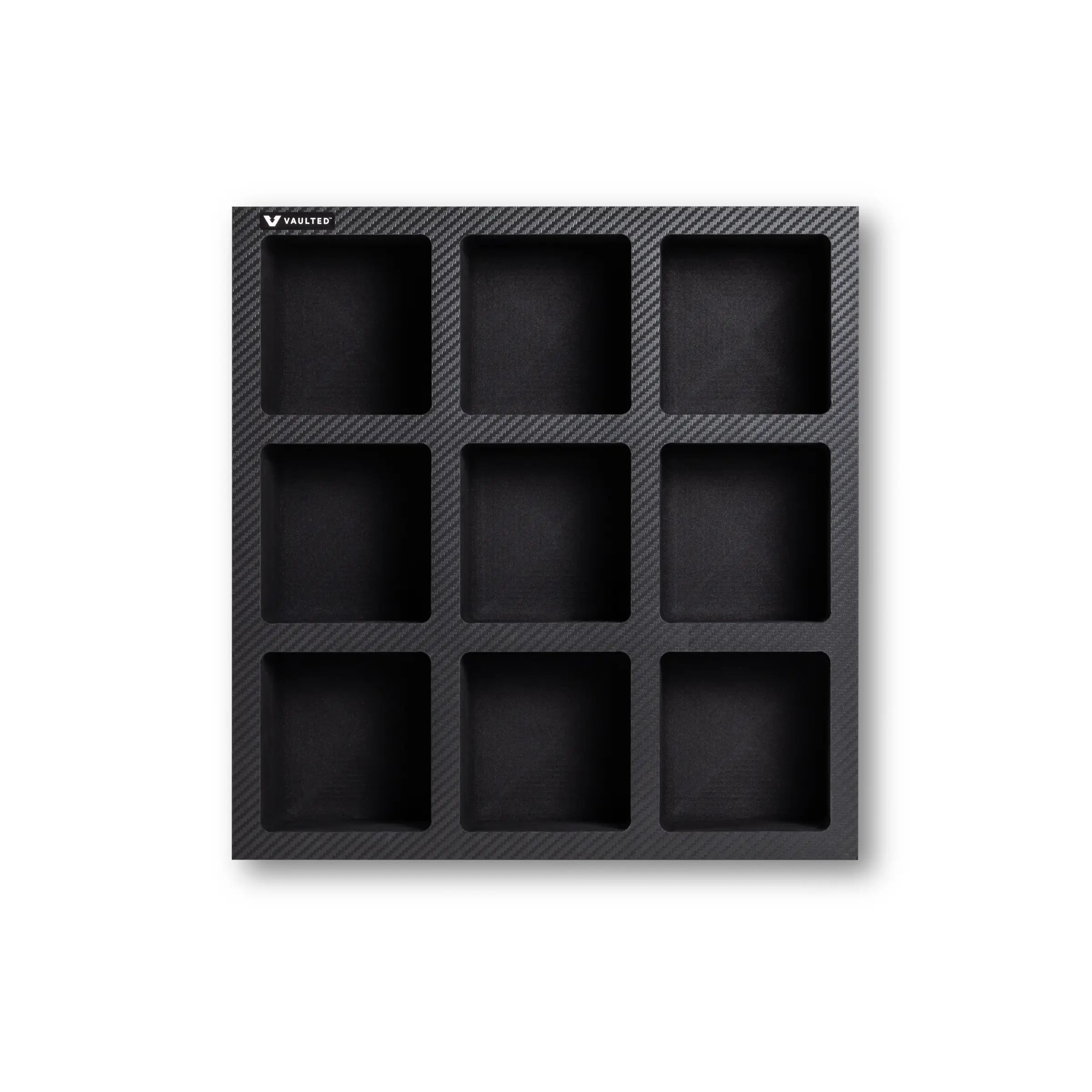 Vaulted Baseball Display - 9-Ball - Empty