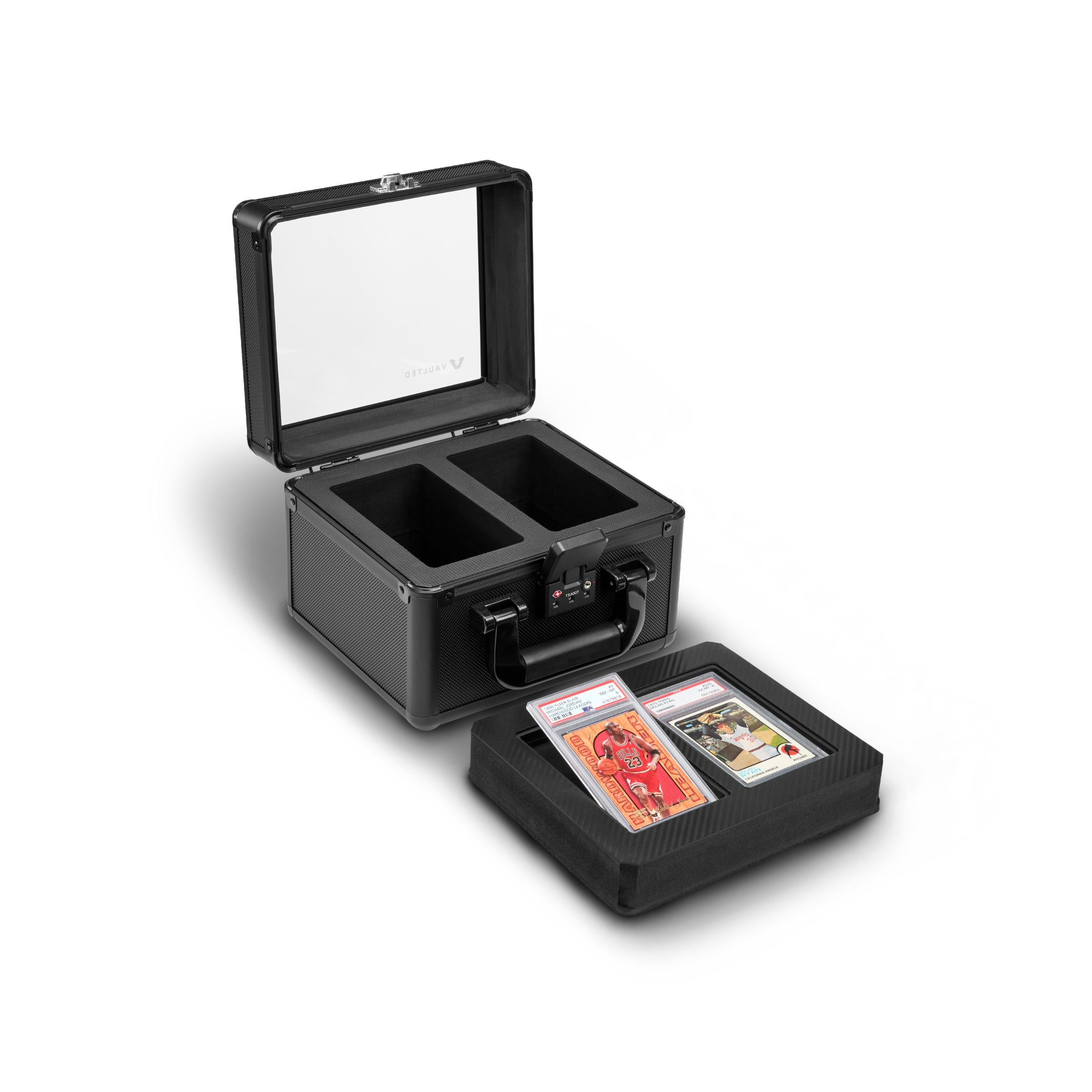Vaulted Card Case (2-Row) - Expanded View