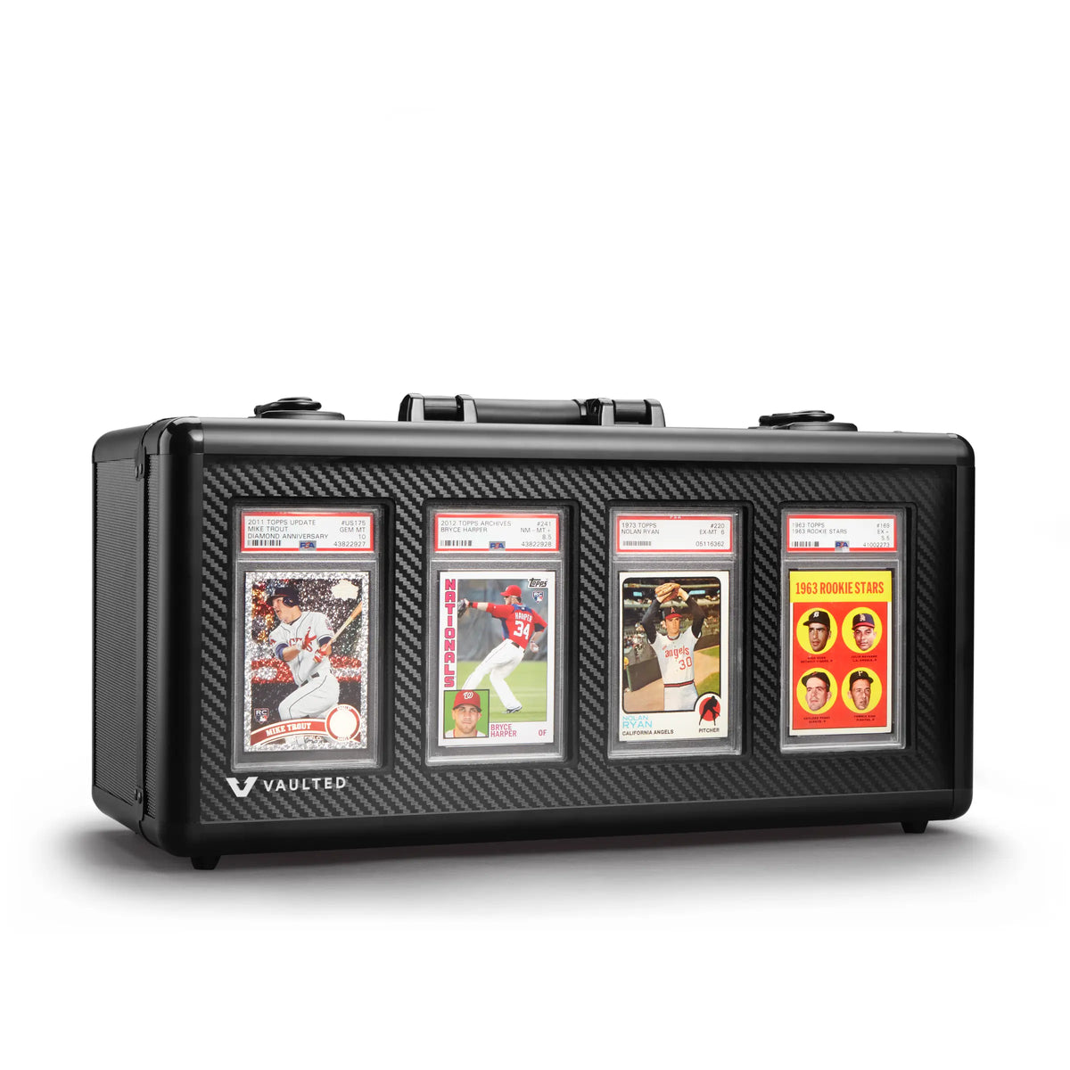 Card Case (4-Row) - Trading Card Case - Vaulted Card Case (4-Row) - Trading Card Case - Vaulted