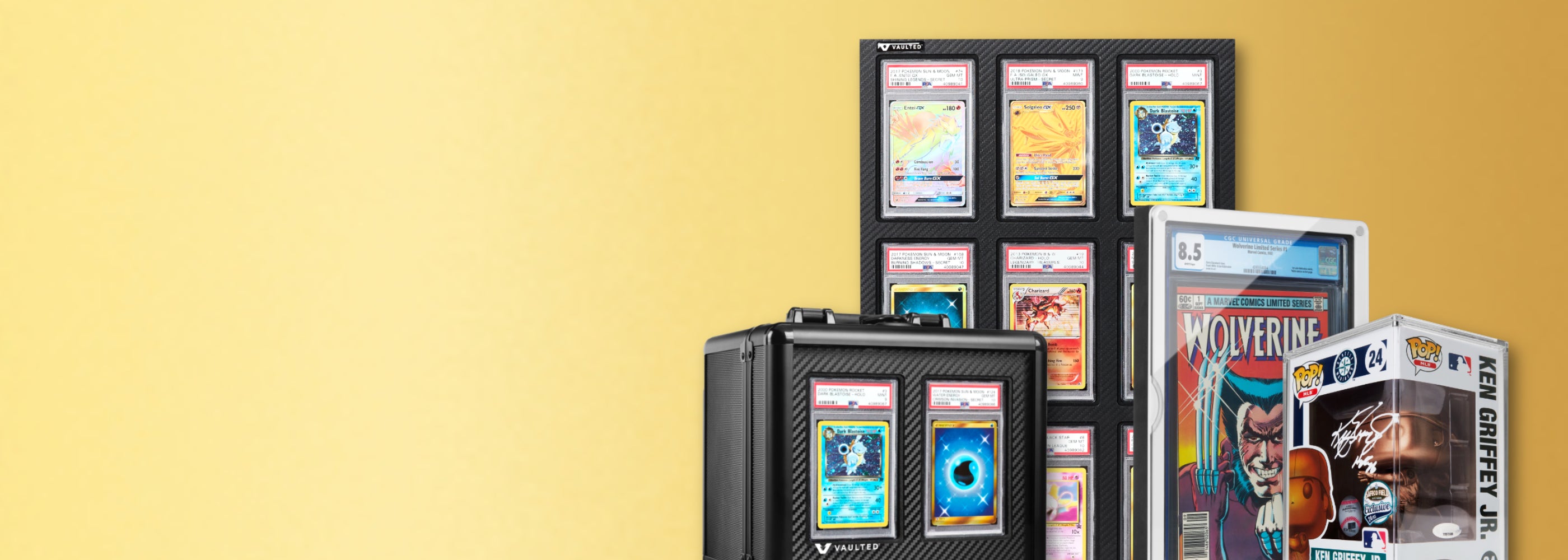 aluminum card display case Extended Artwork Display Case Frame suitable for Pokemon Mew ex Paldean Fates PAF 232