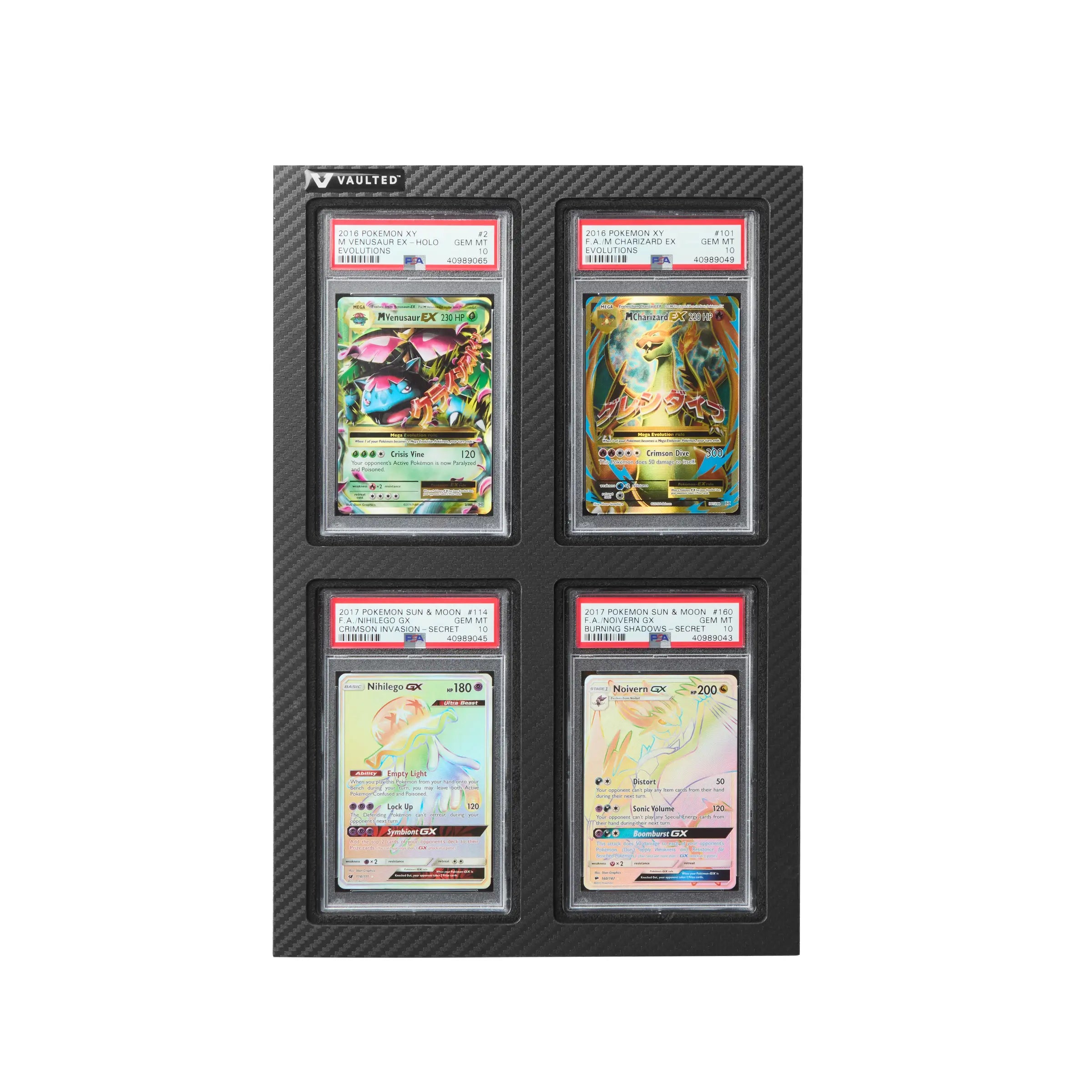 Card Display PSA (4-Card) - Front - Pokemon