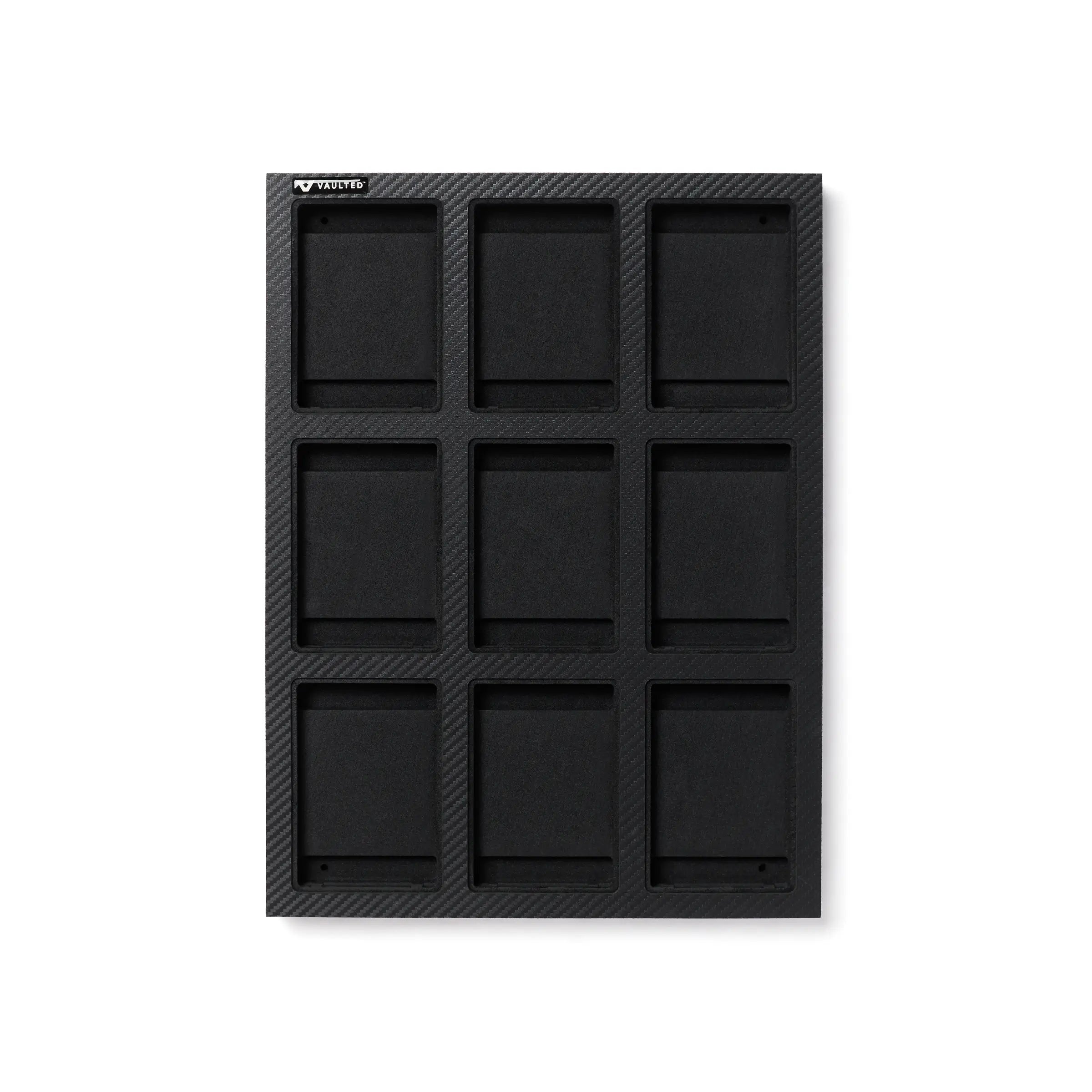 MCS Collector Card Display Case – 16x20 Inches – Black Wood Frame – Perfect For Sports Memorabilia