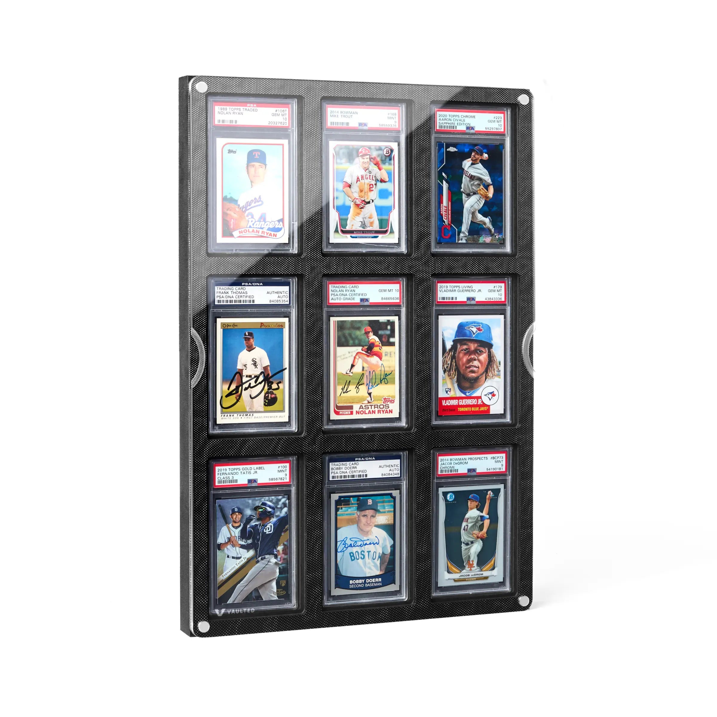 Card Display Plus (PSA) (Black Holowave) - Front - 3qtr