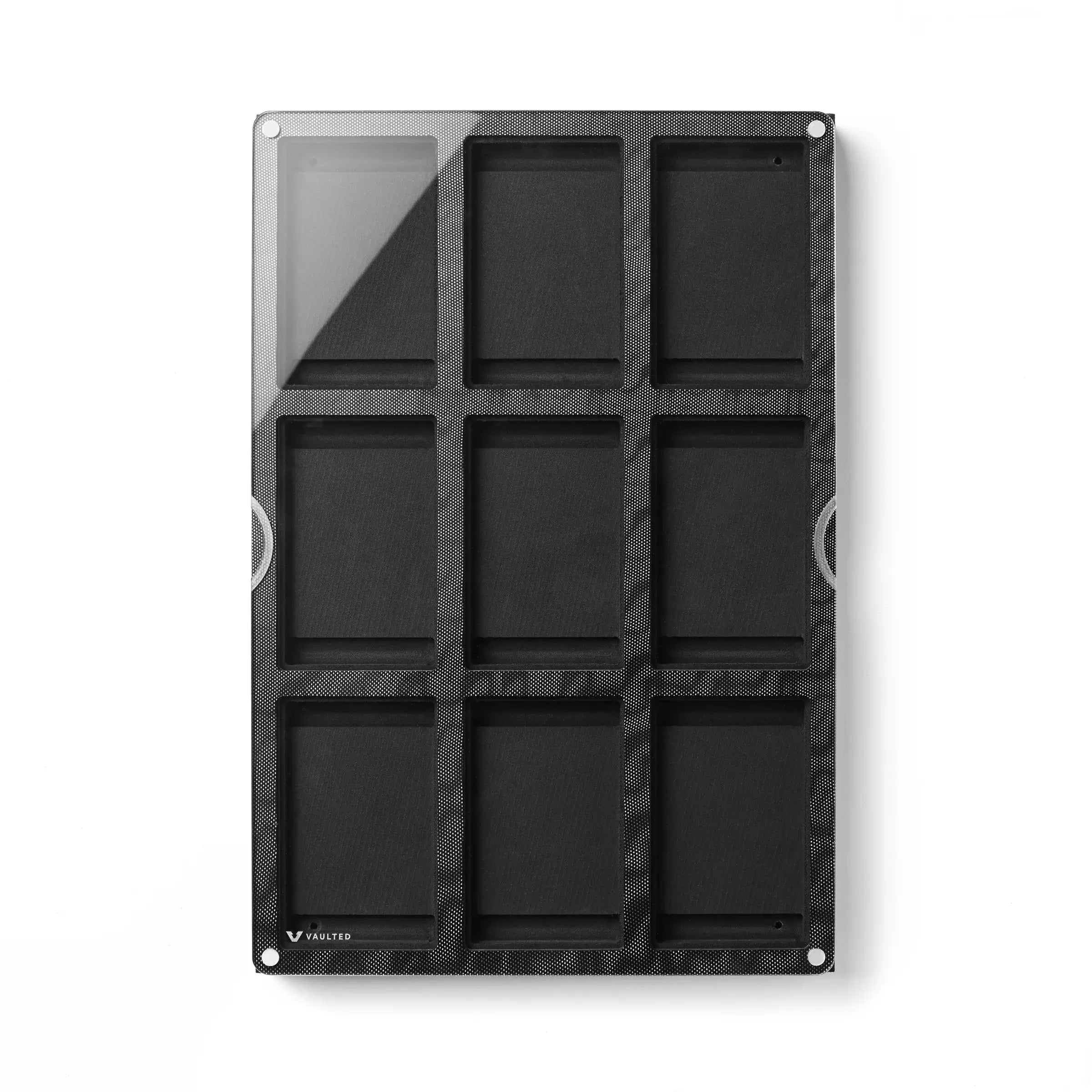 Card Display Plus (PSA) (Black Holowave) - Front - Empty
