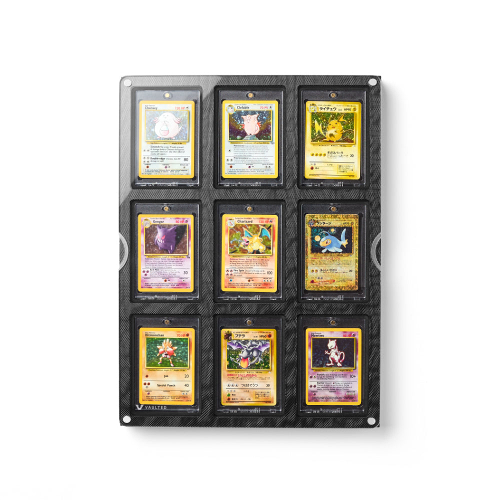 Card Display Plus (Mag) 9-Card / Satin White / Single Card Display Plus (Mag) 9-Card / Satin White / Single