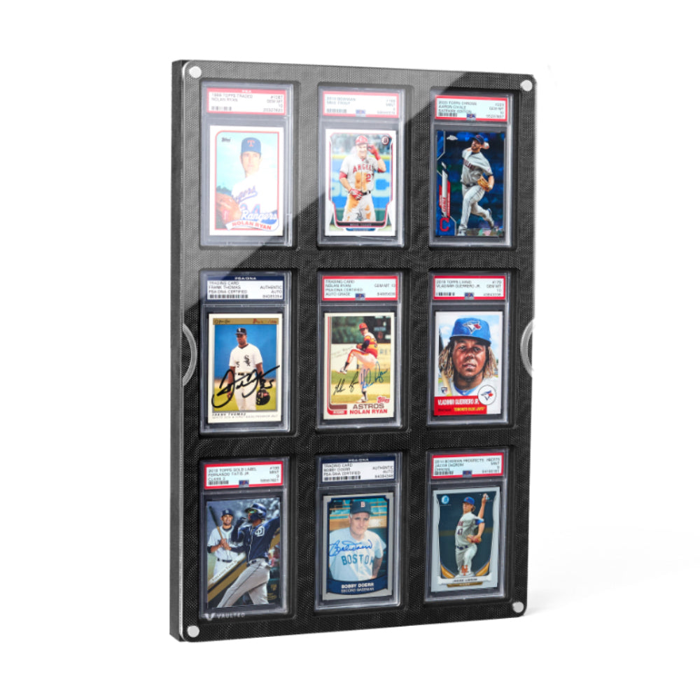 Card Display Plus (PSA/CGC) - Black HoloWave