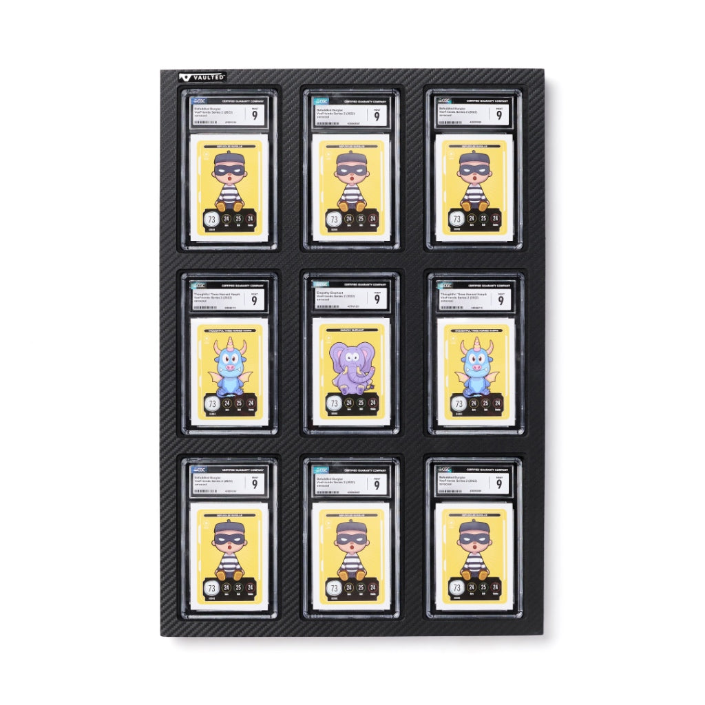 The Display Vault Air Card Edition Trading Card Display VAULTED