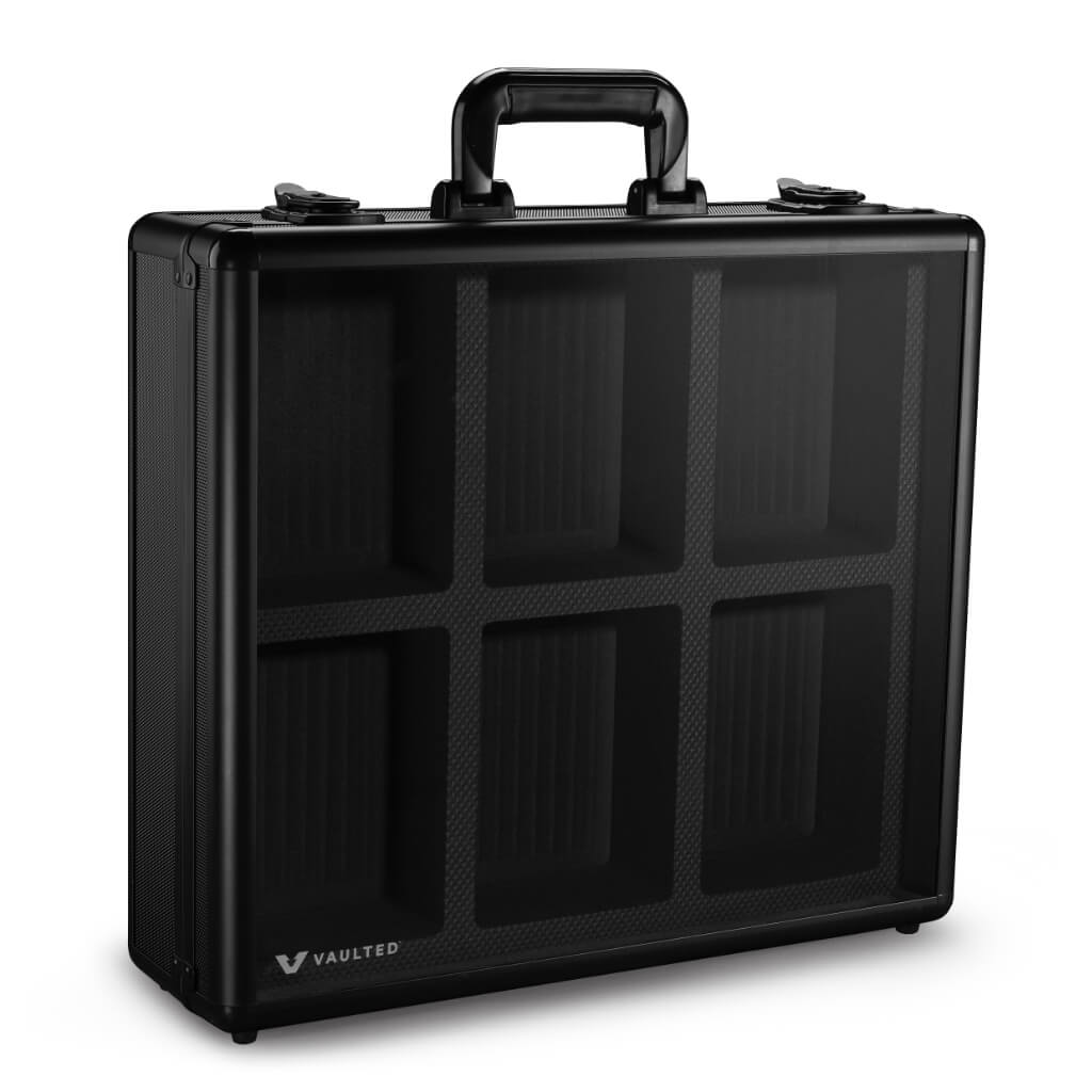 The Display Vault XL, a display and storage case for Funko Pops designed by Vaulted.