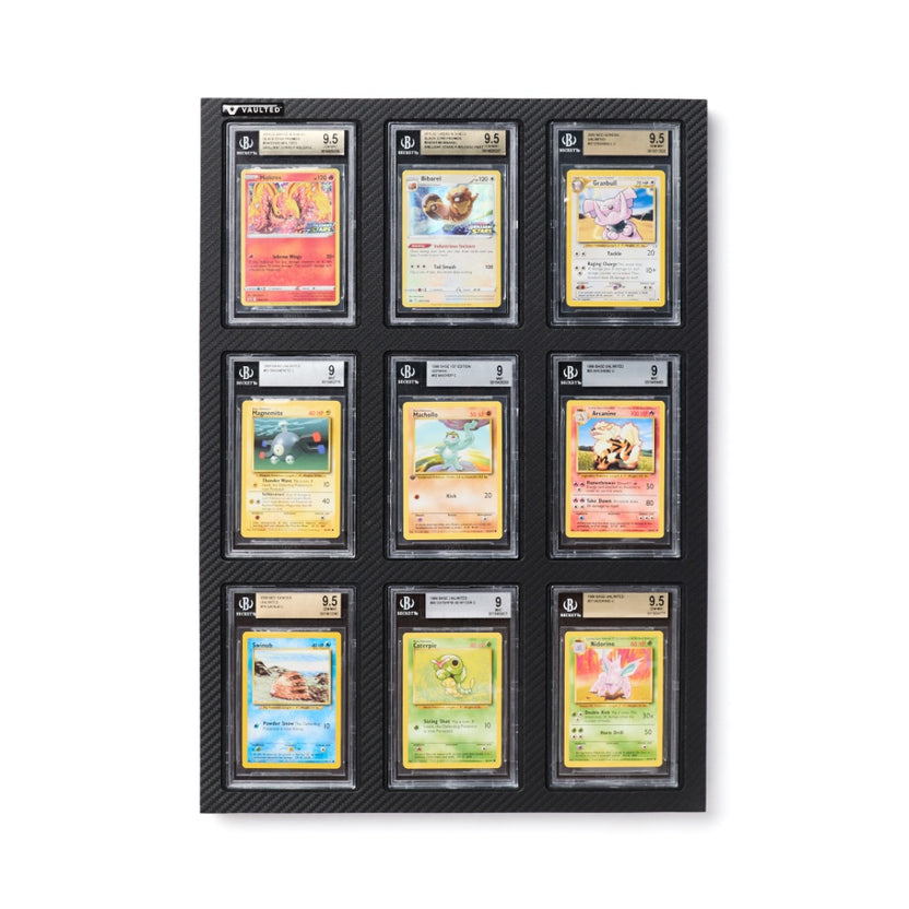 The Best Graded Card Display Cases for the Top Card Grading Companies
